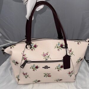 Coach Prairie Satchel in Cross Stitch